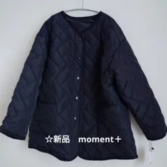 moment+ キルティングジャケット