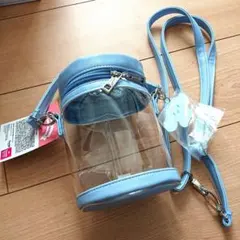 新品 しまむら サンリオ シナモロール シナモン ぬいぐるみポーチ クリアポーチ