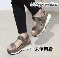 LANVIN en Bleu ランバンオンブルー スポーツ サンダル 厚底 ロゴのサムネイル