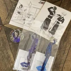 東京リベンジャーズ　原画展　千冬　場地　アクスタ　缶バッジ　色紙