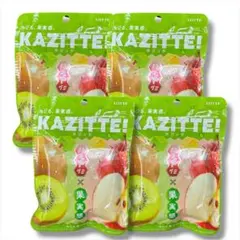新品 4袋セット LOTTE KAZITTE! カジッテ グミ 菓子 おやつのサムネイル
