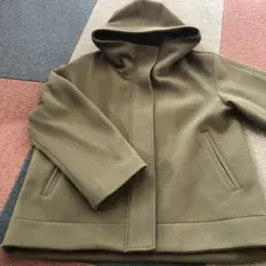 ★GU ★フード付きオリーブグリーンジャケット★XL★
