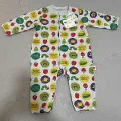 エリック・カール はらぺこあおむしロンパース80