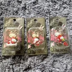 【未開封】Devil Kitty ファスナー ストラップ 3種セット 平成レトロ 未開封】Devil Kitty ファスナー ストラップ 3種セット 平成レトロ