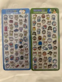 韓国限定　ドラえもん　ボンボンドロップシール　2枚　1セット