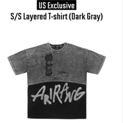 BTS ARIRANG アメリカ　US 限定　レイヤードTシャツ　L/XLサイズ BTS ARIRANG レイヤードTシャツ US限定 sm - メルカリ