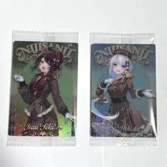 にじさんじ　ウエハース　戌亥とこ　リゼ・ヘルエスタ　2枚セット