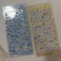 ボンボンドロップシール ミニ しずくちゃん みるみるちゃん セット