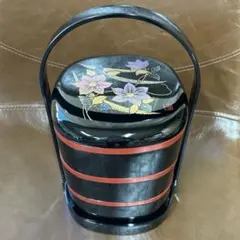 新品未使用　手提胴張三段重　お重