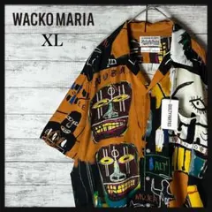 3414M【美品】ワコマリア☆蛇/パイソン柄 長袖ハワイアンシャツ 人気カラー 3402M【美品】ワコマリア☆蛇/パイソン柄 長袖ハワイアンシャツ 人気