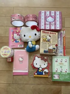 公*o様 【新品未使用】【レア商品】ハローキティ 文房具＆ポ＆ぬいぐるみ など