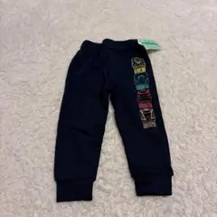 TRAIN GARAGE 新品✨新幹線ロングパンツ ネイビー　キッズ100