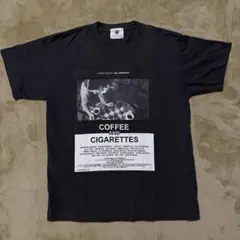 アダムエロペ ジムジャームッシュ コーヒー＆シガレッツ Tシャツ正規品