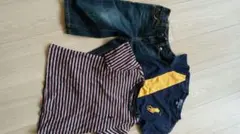 デニム＆Tシャツ