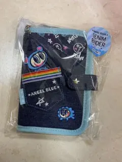 エンジェルブルー シール帳 オリンピア デニムバインダー B