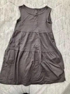 UNIQLO ノースリーブワンピース 110サイズ グレー