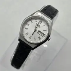 新品電池 SEIKO セイコー ジョイフル レディース 腕時計 レザーベルトのサムネイル
