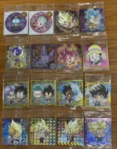 H*e様 ドラゴンボール超戦士シールウエハース超 超絶感謝の十周年 16枚セット