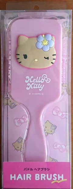 サンリオ 日焼けキティ パドル ヘアブラシ