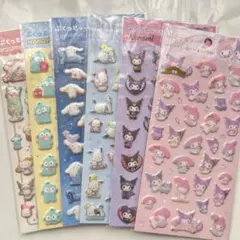 サンリオ　ぷくっとシール　6種セット