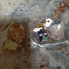 夏目友人帳 サンリオキャラクターズコラボ アクリルキーホルダー2　二点セット
