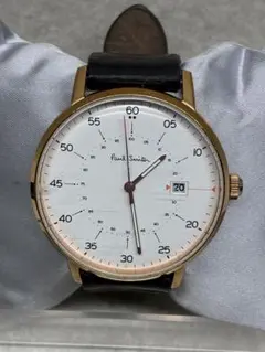 不動】Paul Smith TRACK（トラック）コレクション 腕時計 レザー