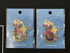 新品未開封 ポケセンオーサカ 限定 ロゴピンズ ピカチュウ コライドン ①