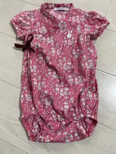 familiar 花柄 ベビー服 80サイズ　ファミリア　ロンパース　女の子