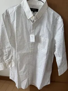 メンズシャツ　コムサ・デ・モード　綿100% Lサイズ