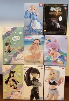 アニメ フィギュア まとめ売り 8点セット - メルカリ