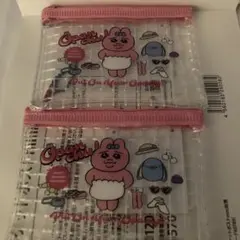 おぱんちゅうさぎ ミニメッシュポーチ２点
