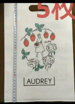 オードリー　ナイロン袋　5枚セット　まとめ売り