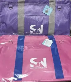 スヌーピー スクール バック ピンク パープル 2個セット