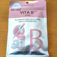 MISSHA VITA B PLUS シートマスク 7枚入り