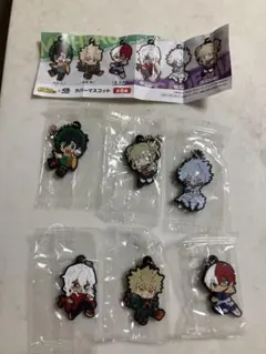 僕のヒーローアカデミア ラバーマスコット くら寿司 コンプリート