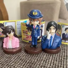 名探偵コナン　チョコエッグ　フィギュア 3体セット