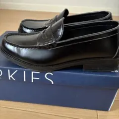 CHARKIES ブラック ローファー 24.5