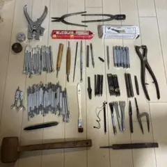 総額 約4万円相当】レザークラフト工具・材料セットまとめ売り - メルカリ