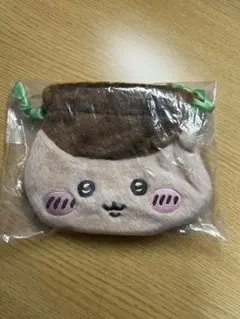 ちいかわ　おかお巾着① くりまんじゅう