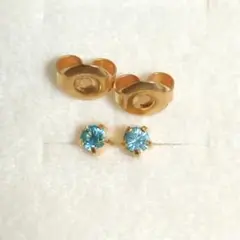 Studex USA（スタデックス）ファーストピアス　アクアマリン
