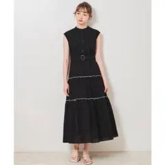31 Sons de modeカットワークレースティアードワンピース