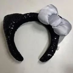 キティーちゃん USJ カチューシャ 黒