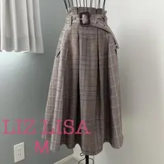 E204 リズリサ グレンチェックスカート