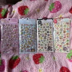 ボンボンドロップシール 4枚セット