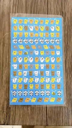 くま パンダ シール ステッカー かわいい キャラクター 未使用