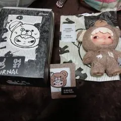 POPMART Hirono Road Journal ぬいぐるみペン