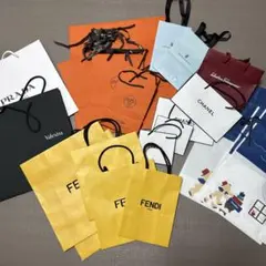 ハイブランド　ショッピング袋まとめ売り　ショッパー