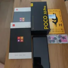 POCO X6 Pro 本体 未使用 ガラスフィルム付き