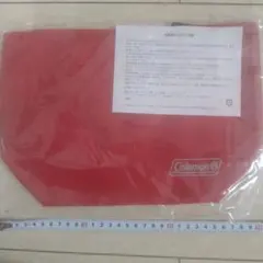 Coleman コールマン レッド トートバッグ 未使用