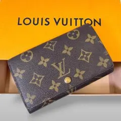 LOUIS VUITTON ルイヴィトン モノグラム トレゾール 折り財布